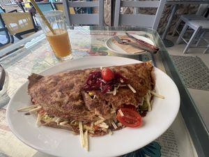 Beautiful and delicious!  at Hari's Creperie in Crete