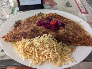  at Hari's Creperie in Crete