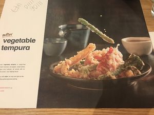 Table  at Wagamama in Ipswich
