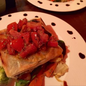 Pastilla at Earth Cafe - Derb Zawak in Marrakech