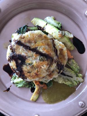 Veggie burgers  at Earth Cafe - Derb Zawak in Marrakech