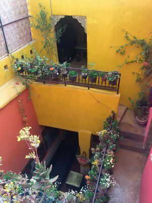 Interior at Earth Cafe - Derb Zawak in Marrakech