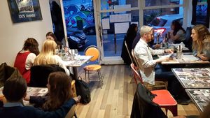 Inside at Bravi Ragazzzi in South West London