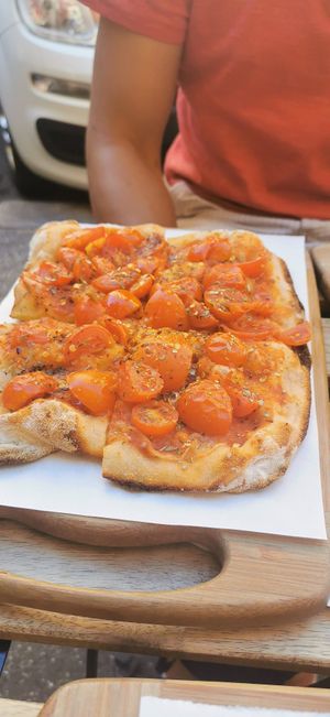 Amazing arribarta at Pinsa 'Mpo in Rome