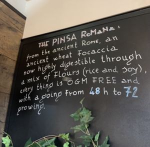   at Pinsa 'Mpo in Rome