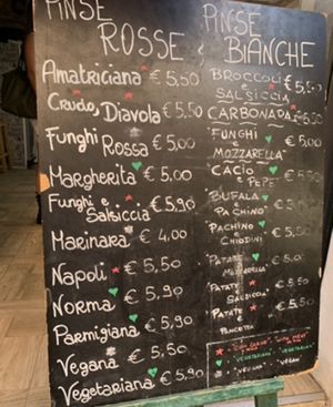   at Pinsa 'Mpo in Rome