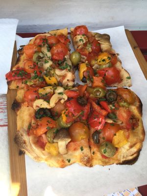 Spicy one  at Pinsa 'Mpo in Rome