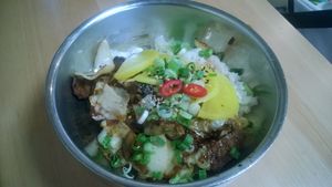 Beef bulgogi at Kimchi Planet in Newcastle Upon Tyne