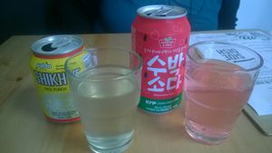 Drinks at Kimchi Planet in Newcastle Upon Tyne