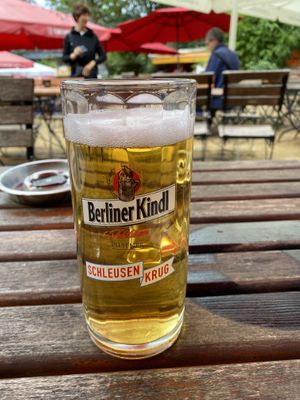 Beer 0,5 liter at Schleusenkrug in Berlin