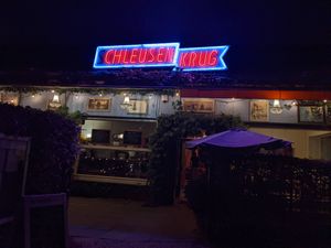 The entrance of Schleusen Krug at Schleusenkrug in Berlin