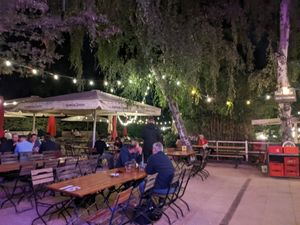 The Biergarten at Schleusenkrug in Berlin