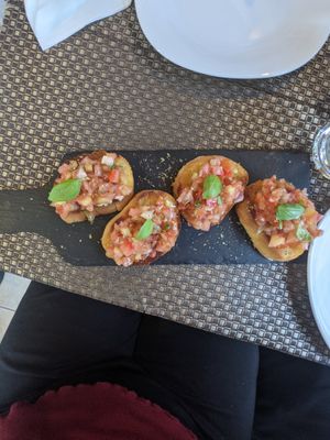 Bruschetta at Mari e Monti da Emanuela in Hermagor