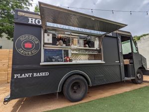 Food truck at Houston Sauce Co in Houston