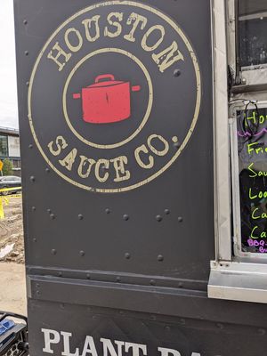 Food truck at Houston Sauce Co in Houston