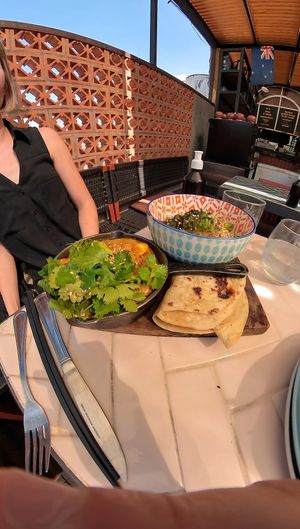 Carrot curry  at Inside Cafe in Guanajuato