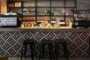 Our bar (downstairs) at Inside Cafe in Guanajuato