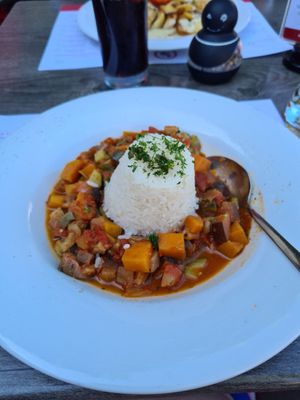 Vegan Chili sin carne at Zum Alten Salzspeicher in Heiligenhafen