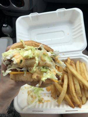 big mock at Chili Mustard Onions in Detroit