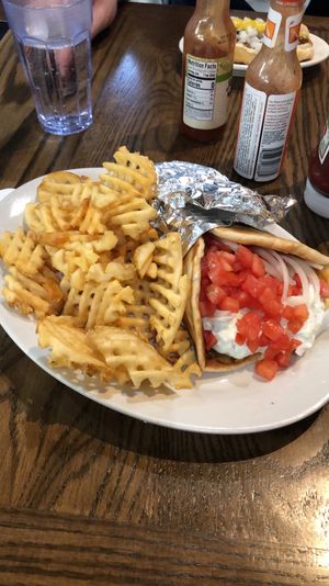 Best vegan gyro!! Meals are made with organic ingredients (when possible) and the customer service is great. at Chili Mustard Onions in Detroit
