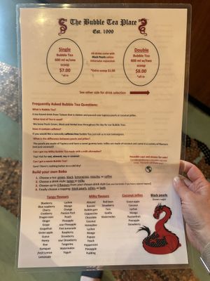   at The Bubble Tea Place in Victoria