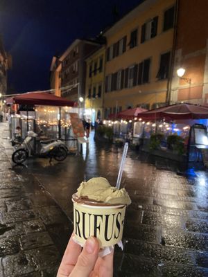   at Gelateria Rufus in Pisa