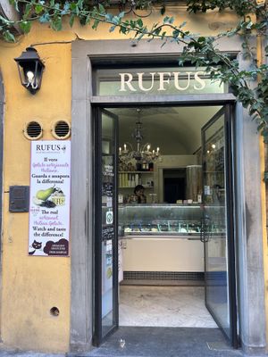   at Gelateria Rufus in Pisa