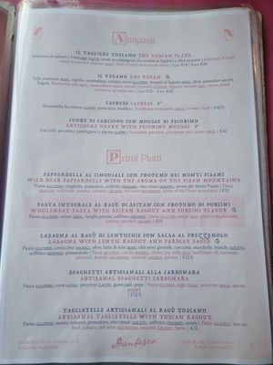  at Ristoro Dantesca in Pisa