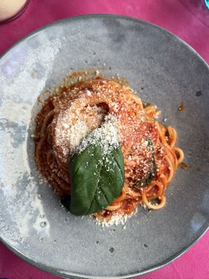 Spaghetti pomdoro   at Ristoro Dantesca in Pisa