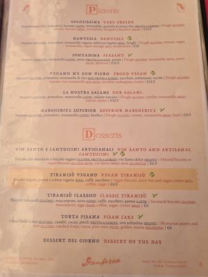  at Ristoro Dantesca in Pisa