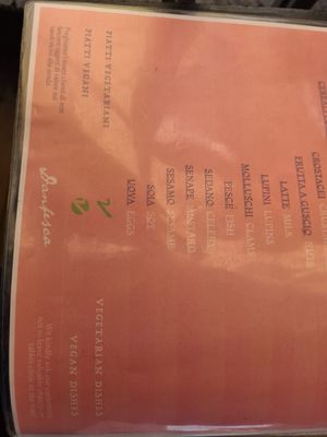  at Ristoro Dantesca in Pisa