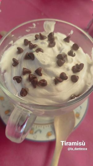 Tiramisù vegano top at Ristoro Dantesca in Pisa