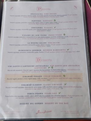  at Ristoro Dantesca in Pisa