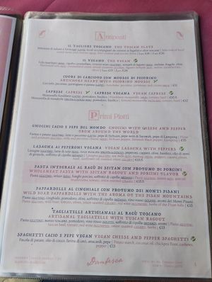  at Ristoro Dantesca in Pisa