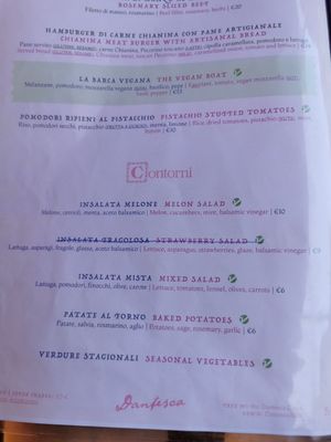  at Ristoro Dantesca in Pisa