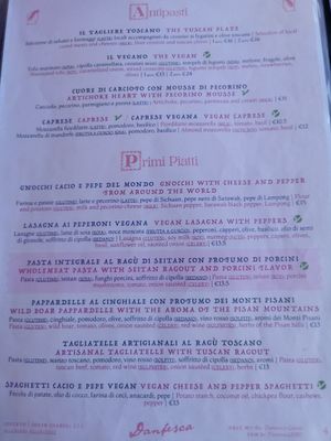  at Ristoro Dantesca in Pisa