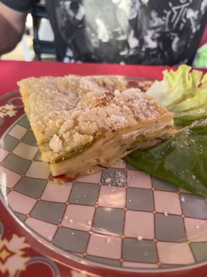 Lasagne Vegano  at Ristoro Dantesca in Pisa