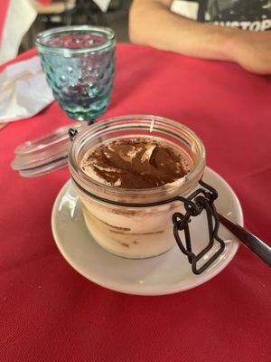 Vegano tiramisuu  at Ristoro Dantesca in Pisa