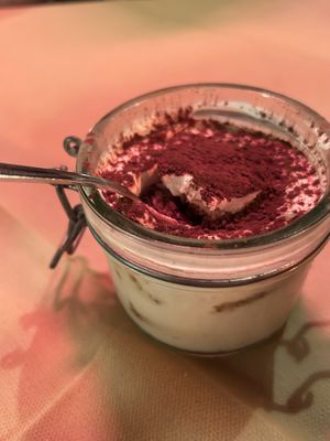 Tiramisù  #Veganuary at Ristoro Dantesca in Pisa