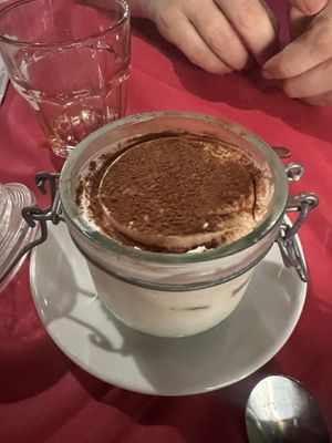 Tiramisu vegetale  at Ristoro Dantesca in Pisa