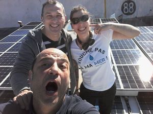 Special delivery .. at La Caffetteria in Valparaiso