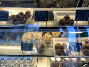 Fresh power ball creations  at Thrive Juice Cafe in Arlington