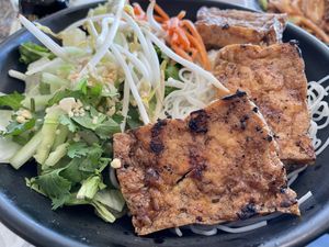 Grilled marinated tofu  #Veganuary at Pho ThaiSon in Kyle