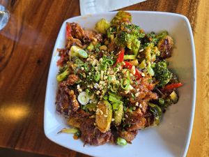 Forgot the bowl name but had glass noodles at O'cado in Sherman Oaks