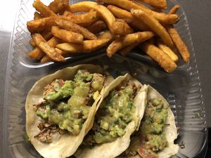 The Street tacos! Yum  at O'cado in Sherman Oaks