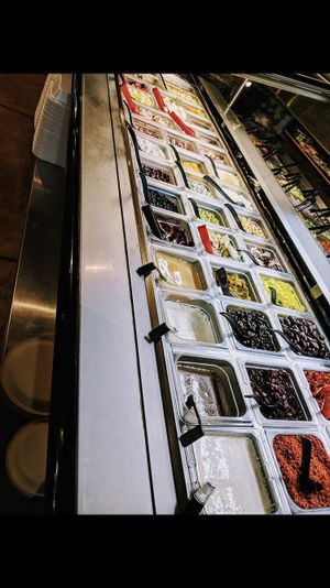 Salad bar at Tubac Market in Tubac