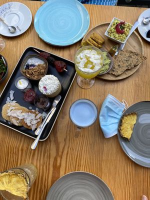Brunch menu at Orteá - Vegan Collective in Lisbon