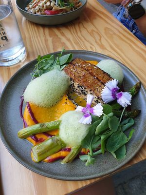 Tofu at Orteá - Vegan Collective in Lisbon