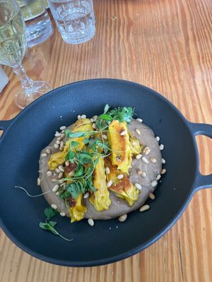 Ravioli at Orteá - Vegan Collective in Lisbon