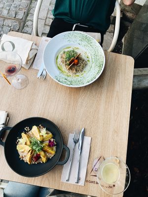 Aveia em 3texturas + Toscana at Orteá - Vegan Collective in Lisbon